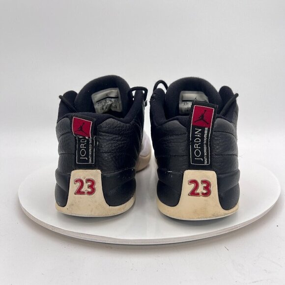 Nike Air Jordan 12 Retro Playoff Youth Size 6.5Y Women 8 308305-004 Black Shoes - Picture 6 of 14